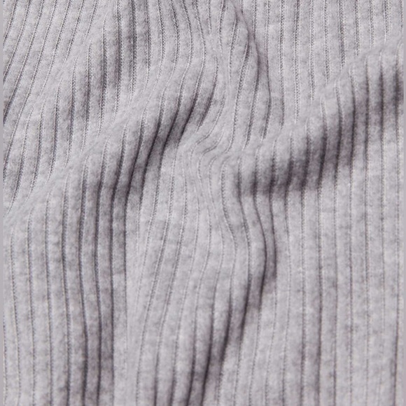 Aritzia Babaton The Group Grey Ribbed Knit Flare Lounge Pants XS - Picture 11 of 14